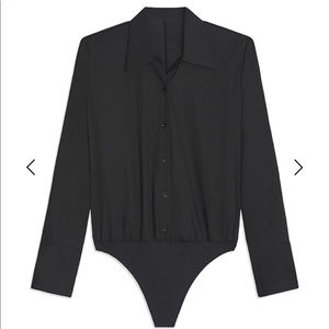 NWT WeWoreWhat Button Down Bodysuit